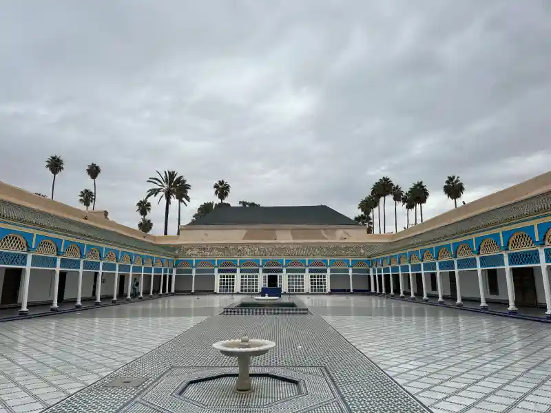 Bahia Palace Marrakech – traditional Moroccan architecture and colorful details