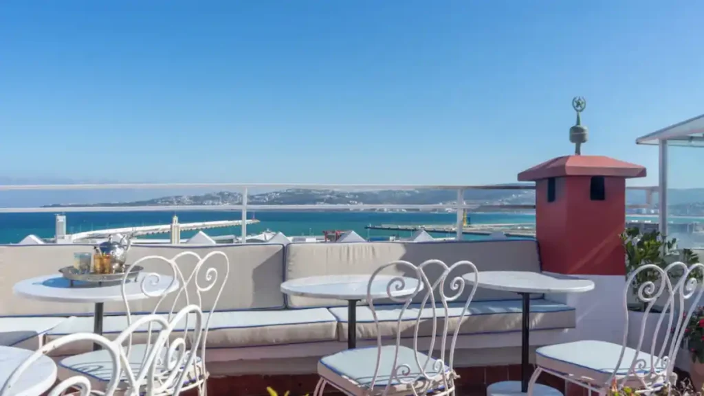 Rooftop view from a Medina riad