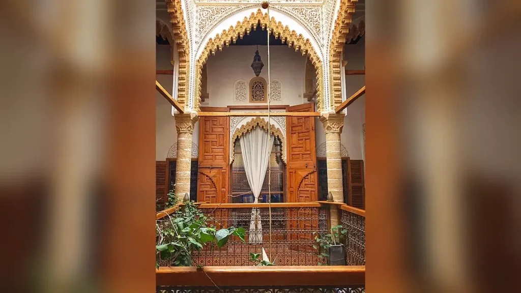 Traditional riad in Rabat Medina