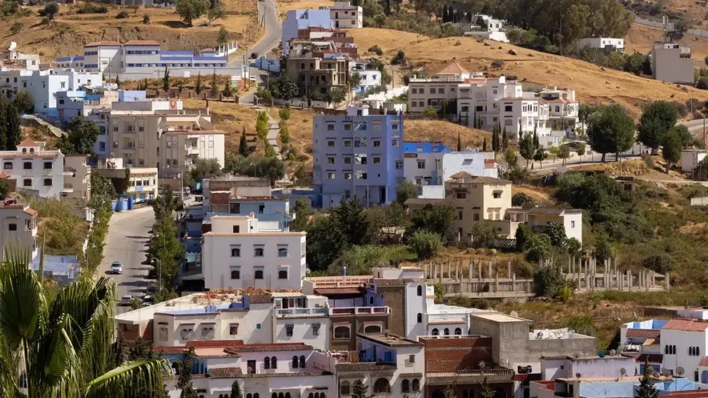 Hotels and guesthouses outside the Chefchaouen Medina