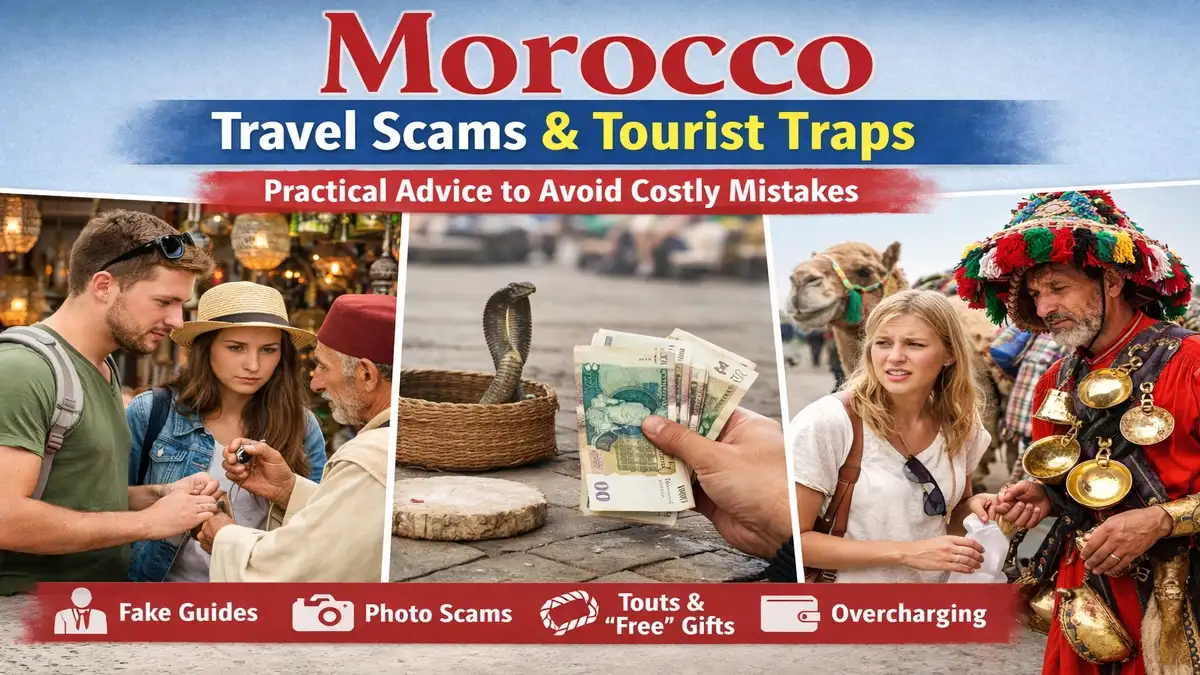 morocco travel scams and tourist traps explained by a local guide