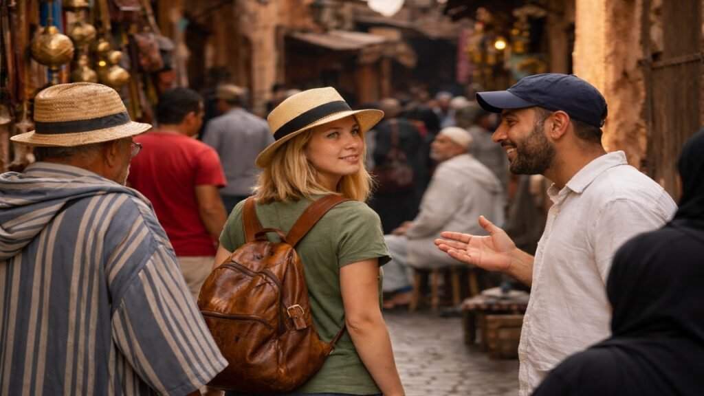 common tourist interactions in morocco medinas that confuse first-time visitors
