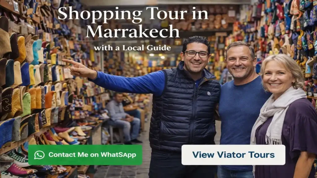 shopping tour in Marrakech with a local guide
