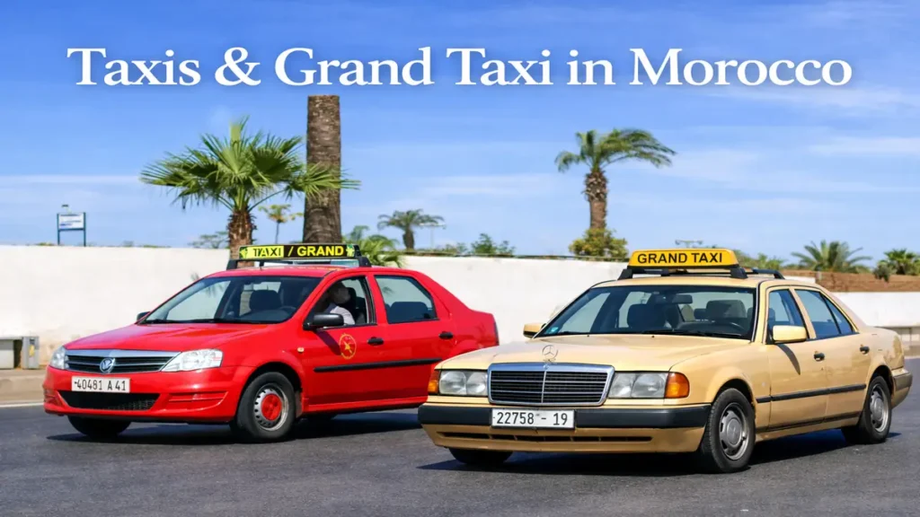 taxi prices and transportation in morocco cities

