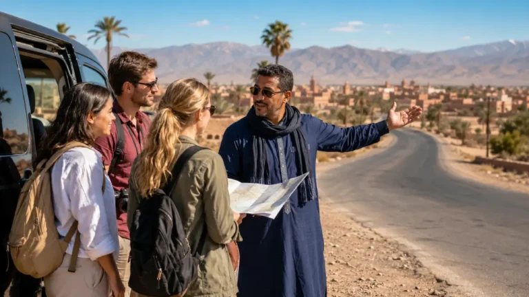 Best day trips from Marrakech with local guide advice for Atlas Mountains Essaouira Agafay Desert and waterfalls