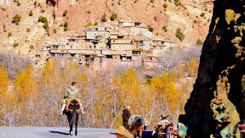 Imlil day trip from Marrakech with High Atlas mountain scenery