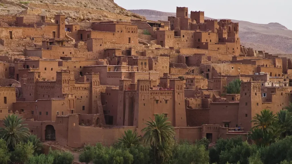 Ait Ben Haddou stop on a 2 day desert tour from Marrakech to Zagora
