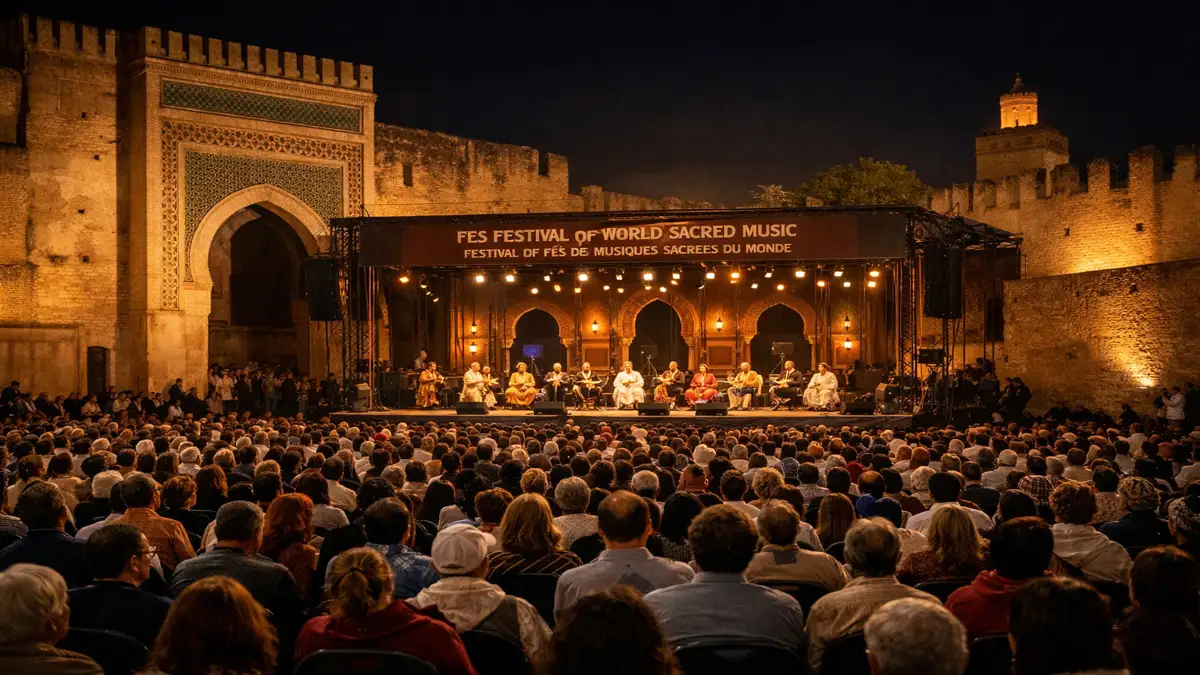 fes festival of world sacred music morocco bab makina