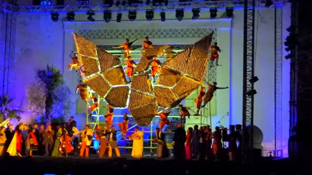 fes medina atmosphere during festival morocco