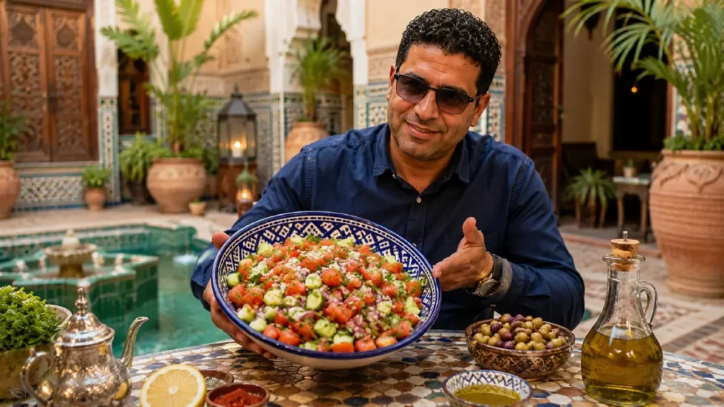 Can you eat salad in Morocco local food safety advice