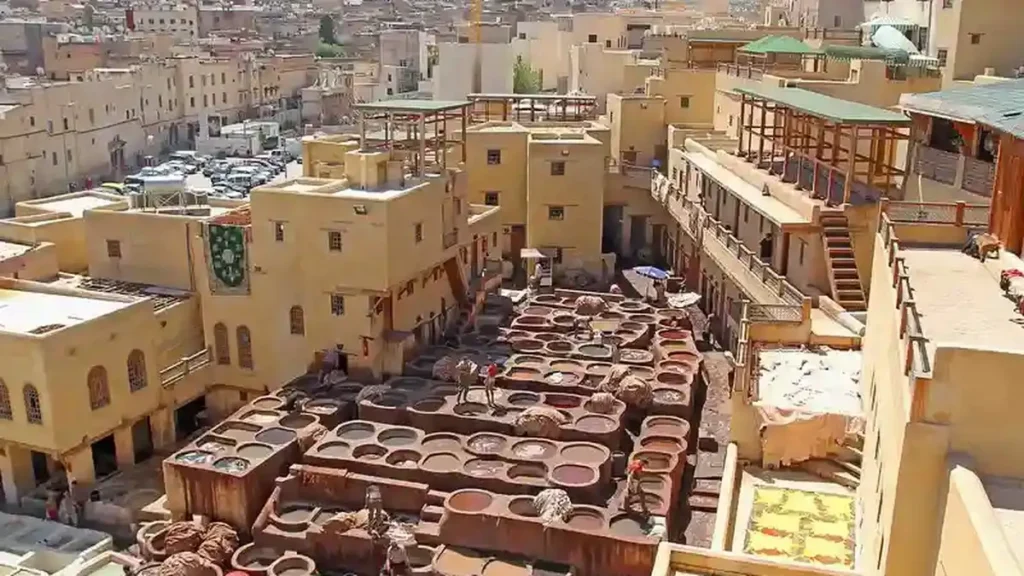 Fes medina stop on a 7 days in Morocco itinerary