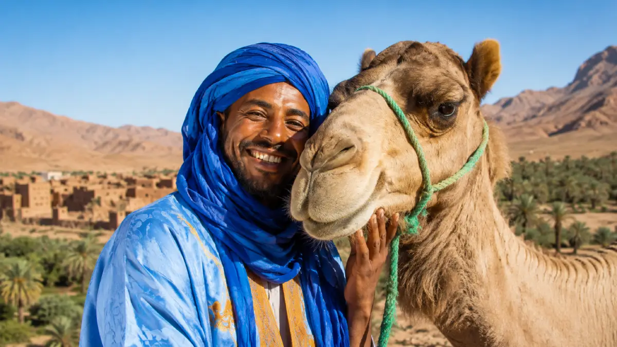 Morocco Travel Guide showing top places to visit, itineraries, Sahara Desert, cities, and local travel tips