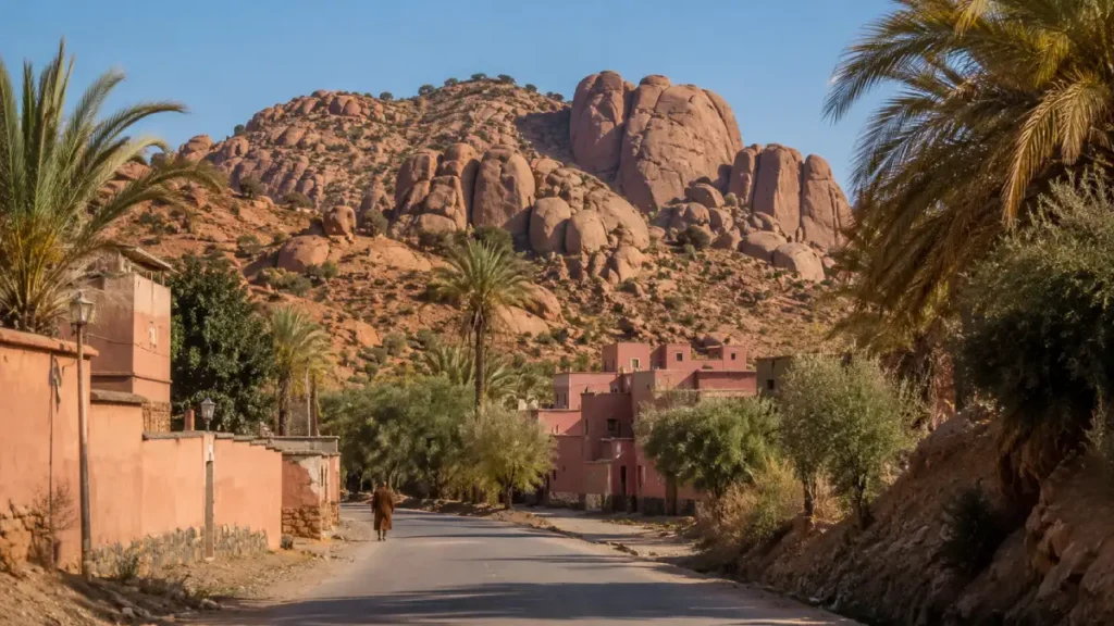 Tafraoute and Anti Atlas winter travel in southern Morocco