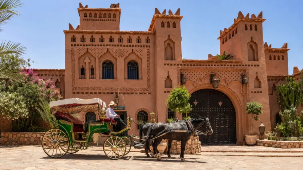 Where to stay near Ouarzazate at Ksar Ighnda with kasbah architecture near Ait Ben Haddou