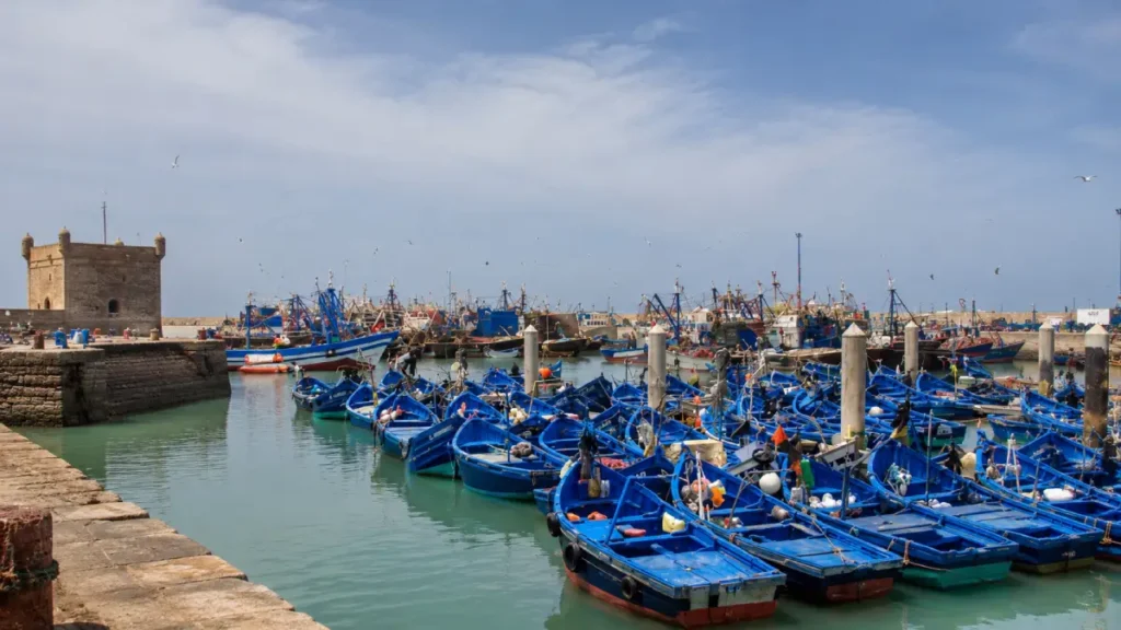 Best things to do in Essaouira in one day including the port blue boats ramparts and medina