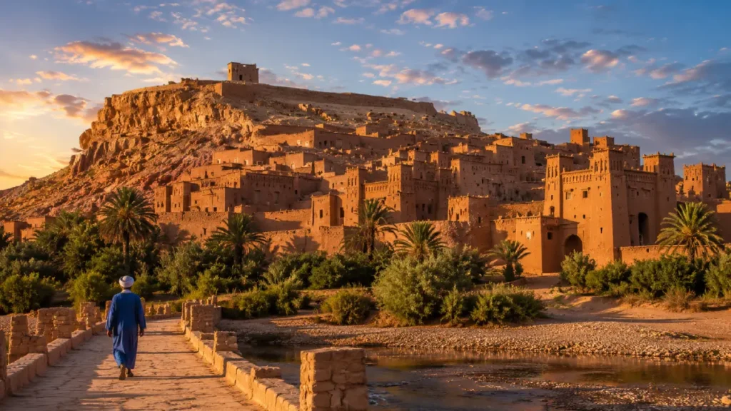 Best things to do in Ouarzazate with Ait Ben Haddou kasbah and southern Morocco desert scenery