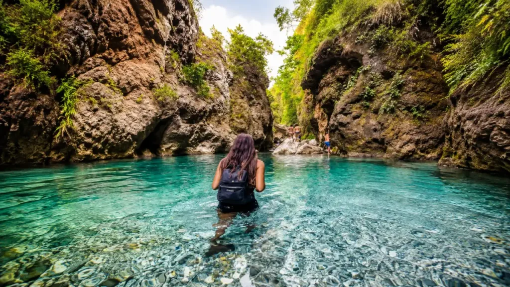 Akchour waterfalls and mountain scenery near Chefchaouen