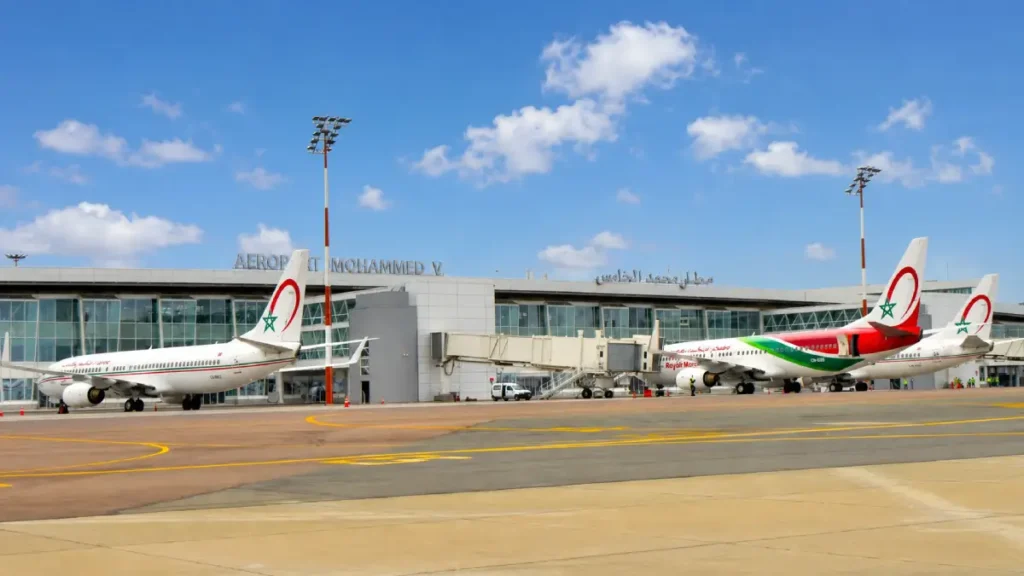 Casablanca Mohammed V Airport in Morocco