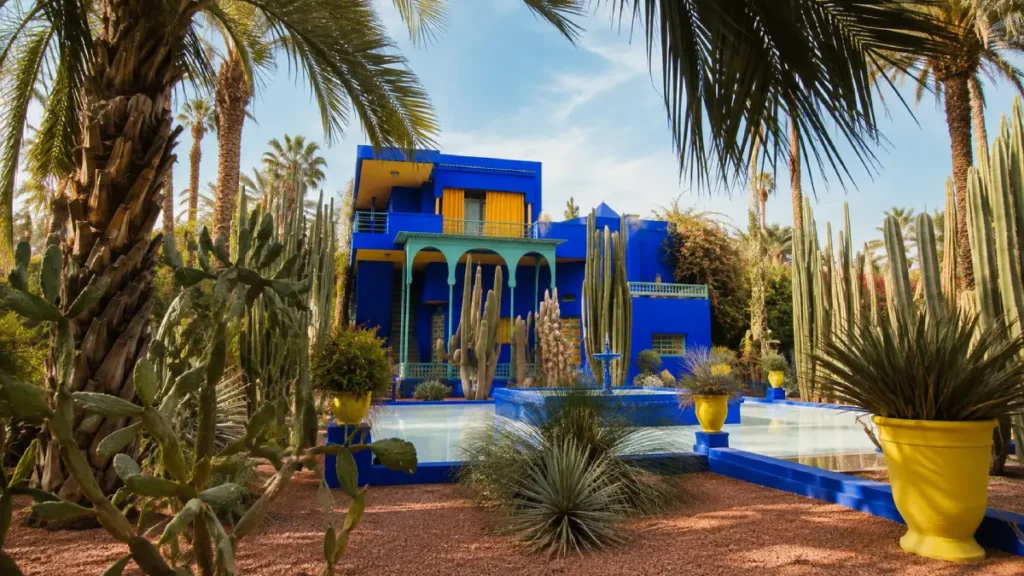Jardin Majorelle in Marrakech for couples