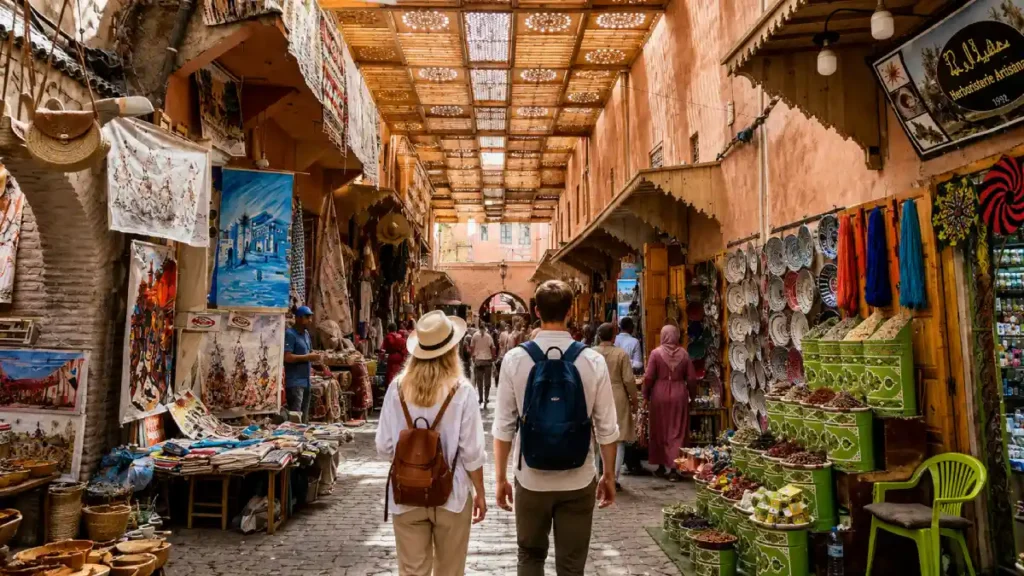 Marrakech Medina and traditional souks