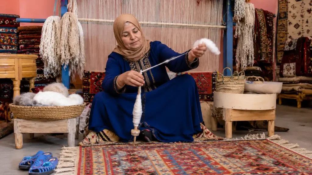 Handmade Moroccan rugs