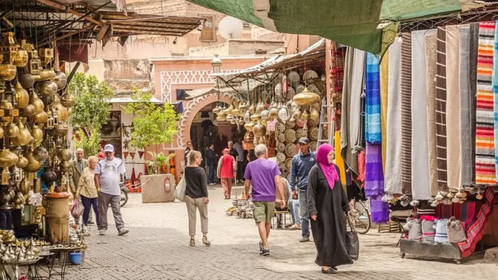 Morocco medina where travelers should watch their belongings