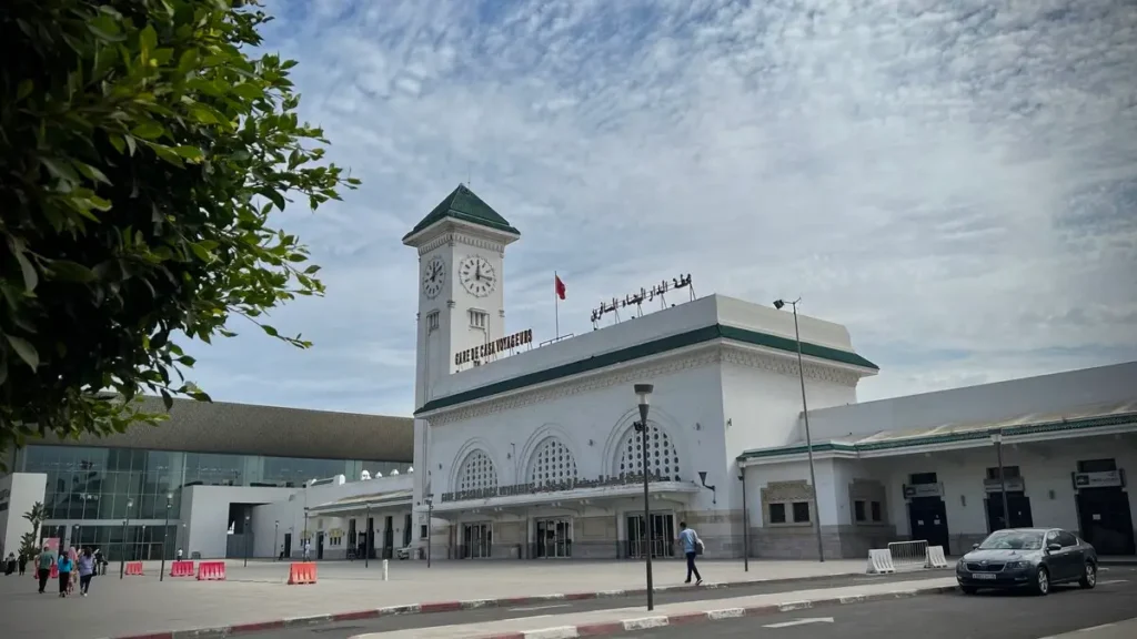Casa-Voyageurs railway station in Casablanca