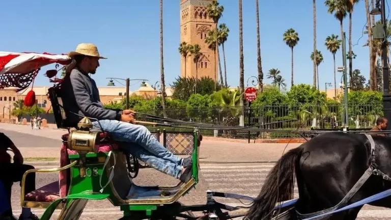 5 days in Morocco itinerary with Koutoubia Mosque in Marrakech